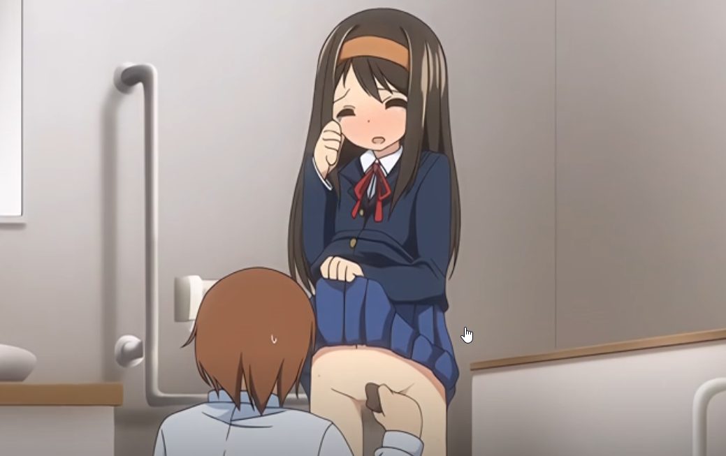 Thầy giáo phát hiện bí mật thầm kín của cô bé Konoka